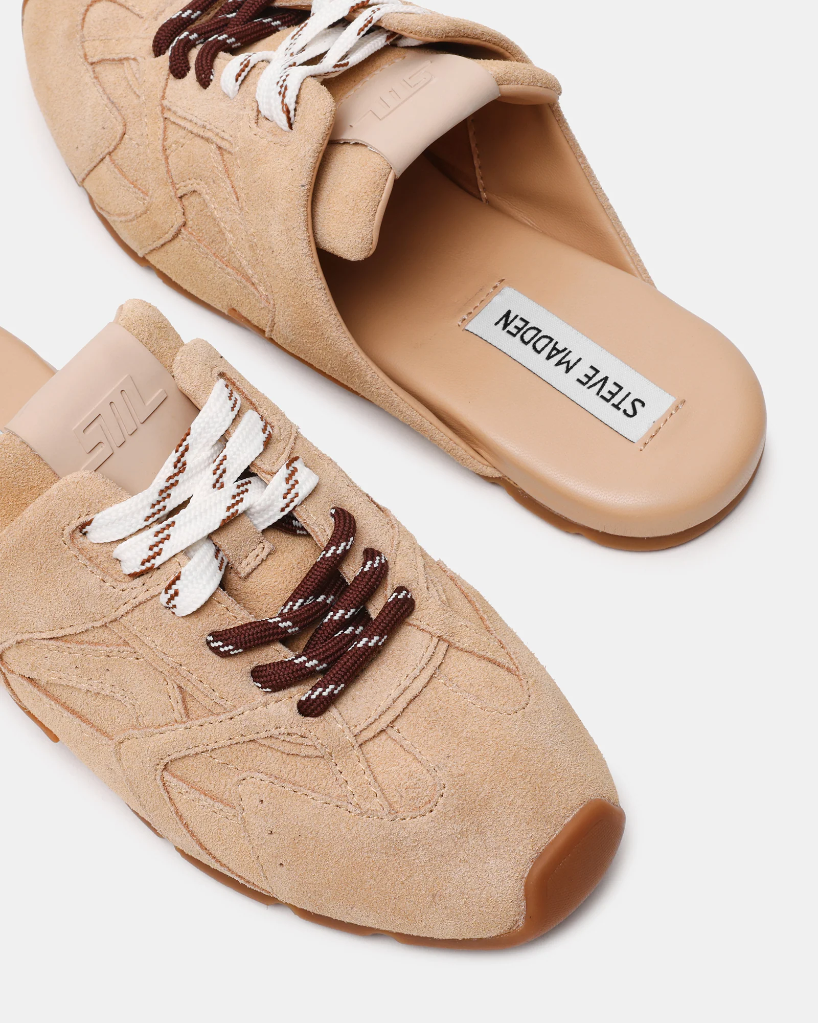 Asiel Mule Sneaker BEIGE SUEDE - Image 7
