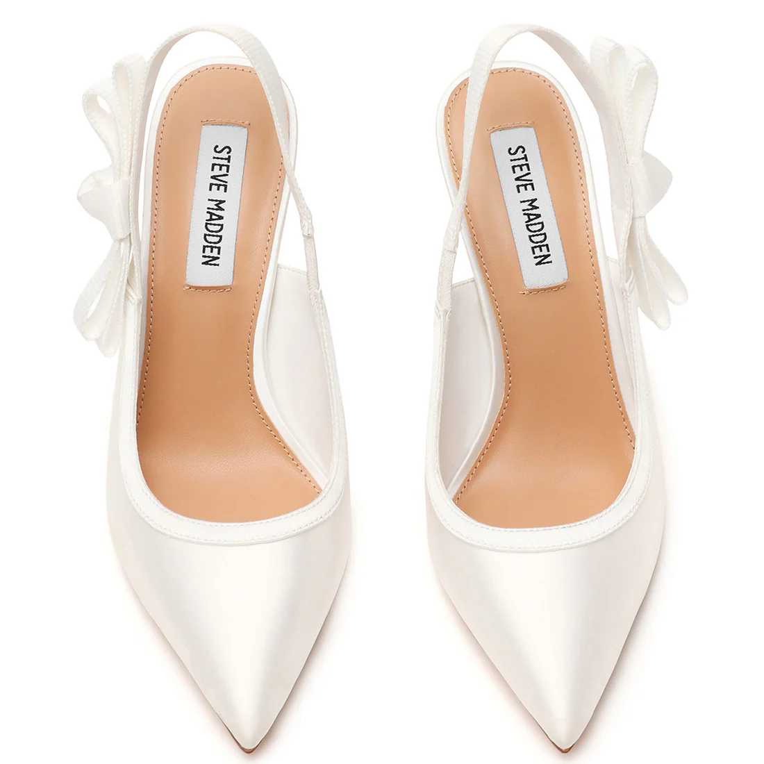 Brylie Pump WHITE SATIN - Image 4