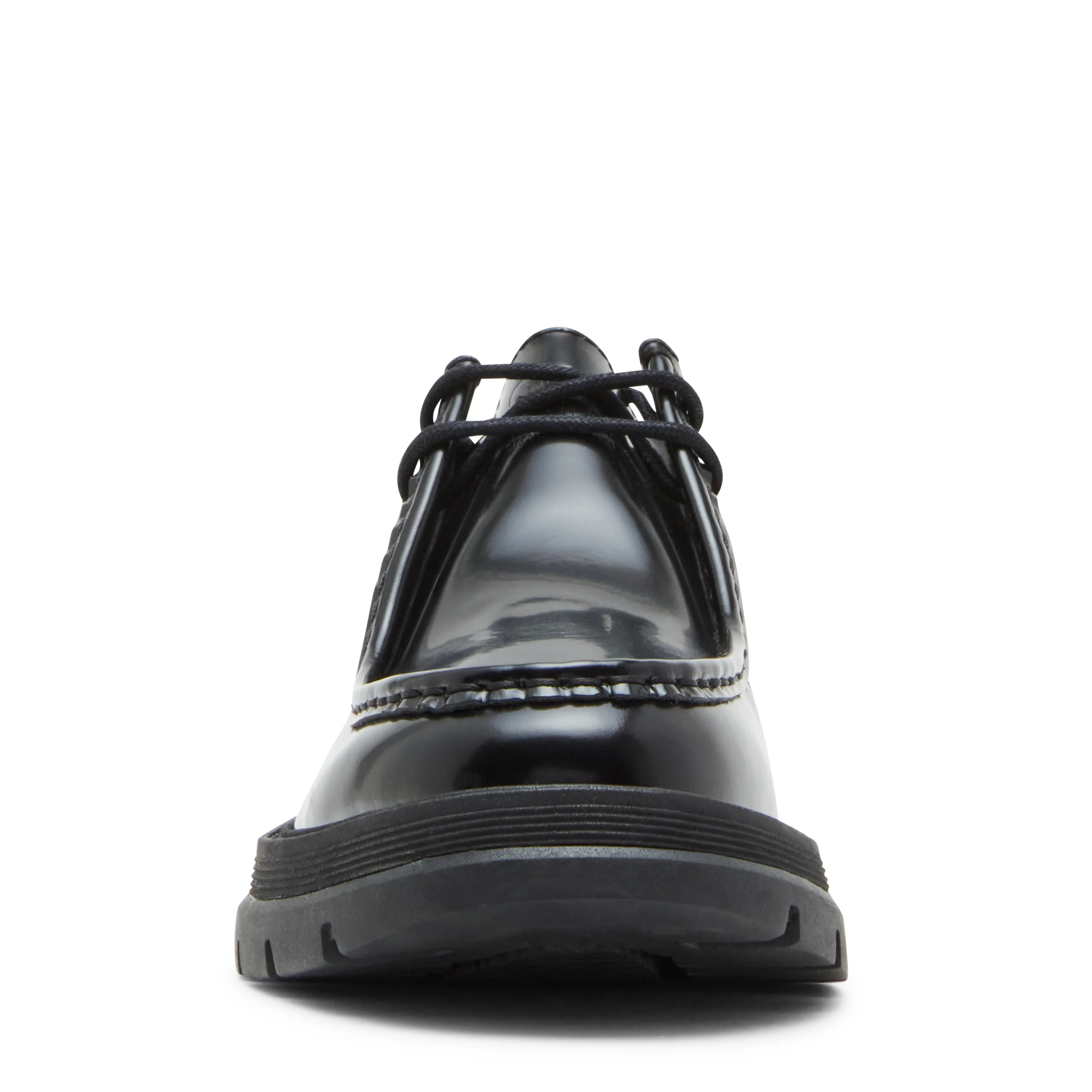 Reice Casual Shoe BLACK LEATHER - Image 3